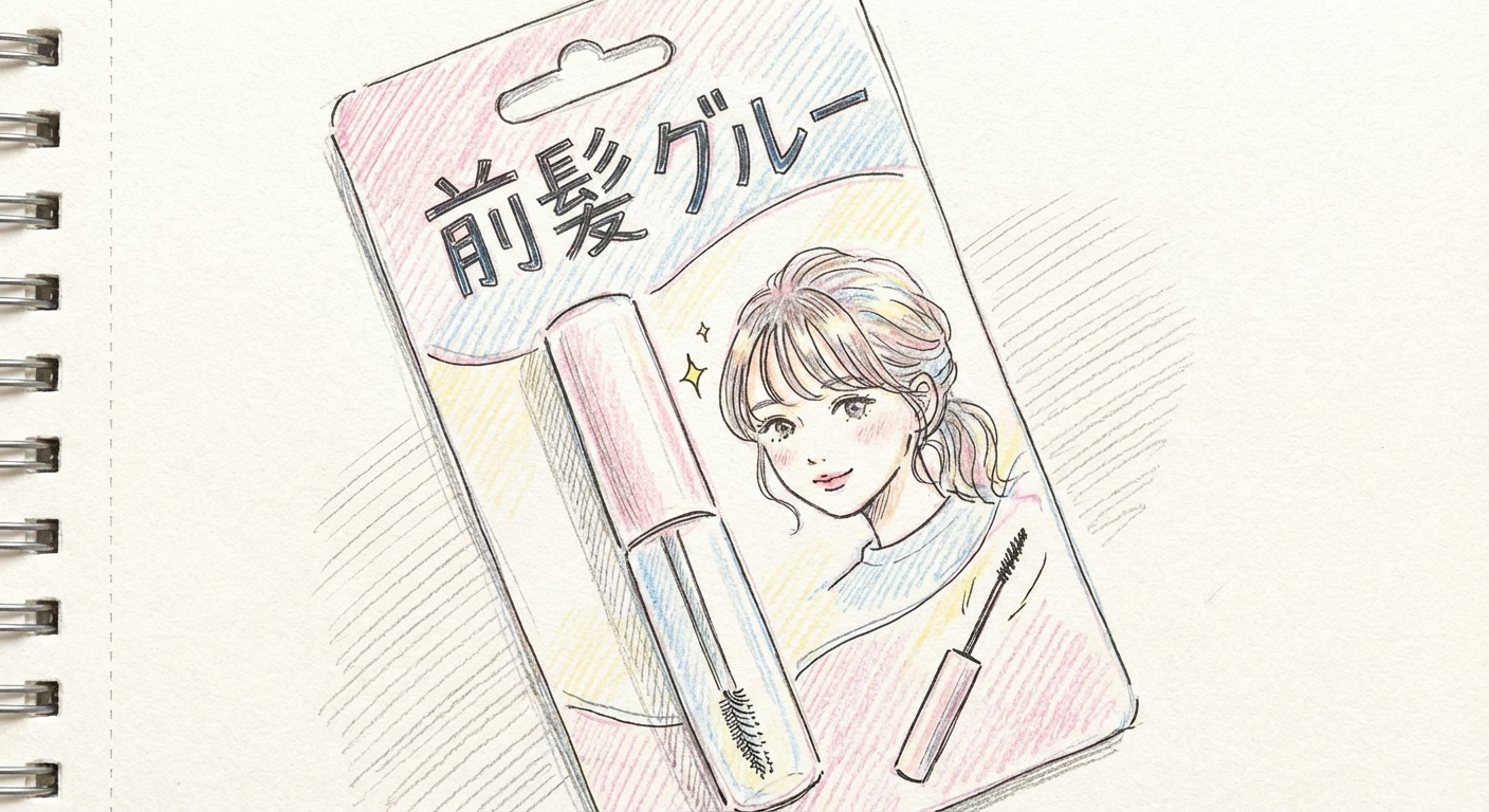 前髪グルーの商品パッケージのイメージ画像