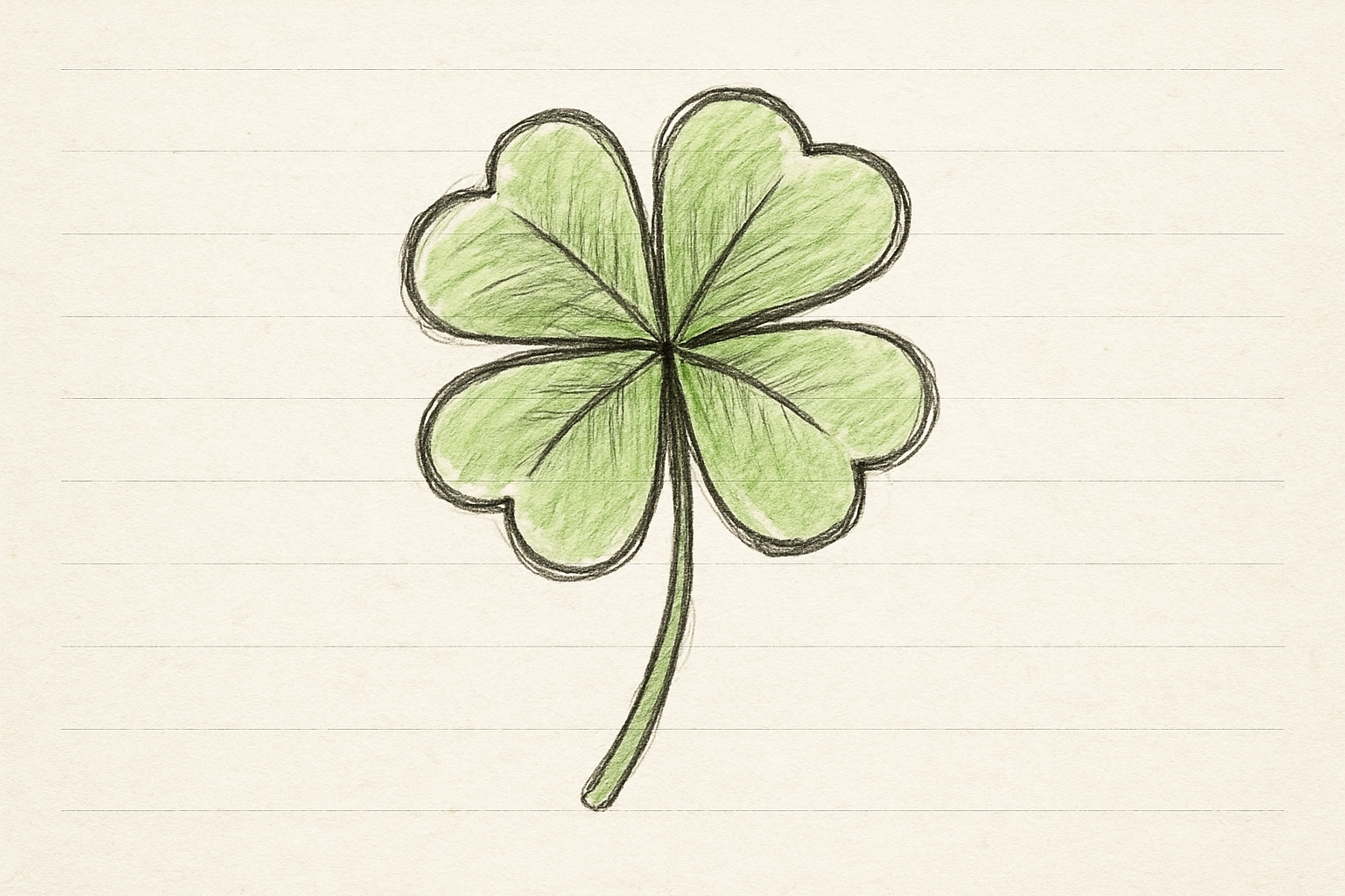 四つ葉のクローバーのイメージ