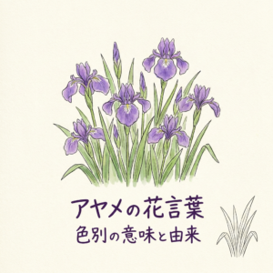 ayame-hanakotoba