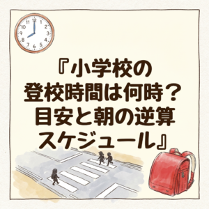 elementary-school-arrival-time