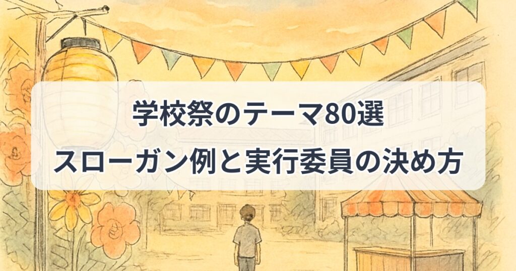 gakkousai-theme
