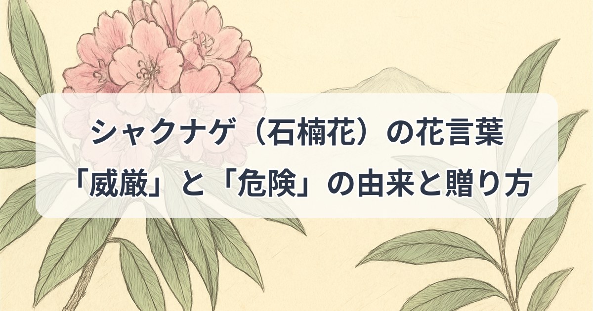 shakunage-hanakotoba